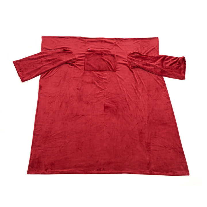 Cosycombe™ Heated Wearable Blanket with Sleeves &amp; Chest Heat Panel