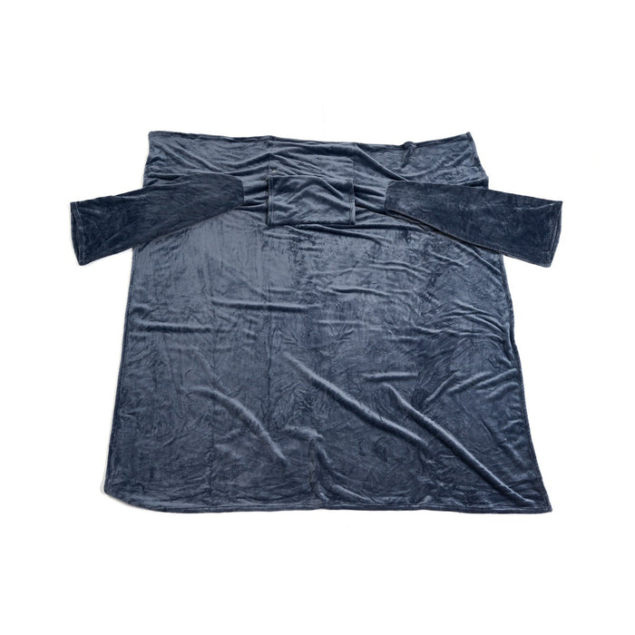 Cosycombe™ Heated Wearable Blanket with Sleeves & Chest Heat Panel