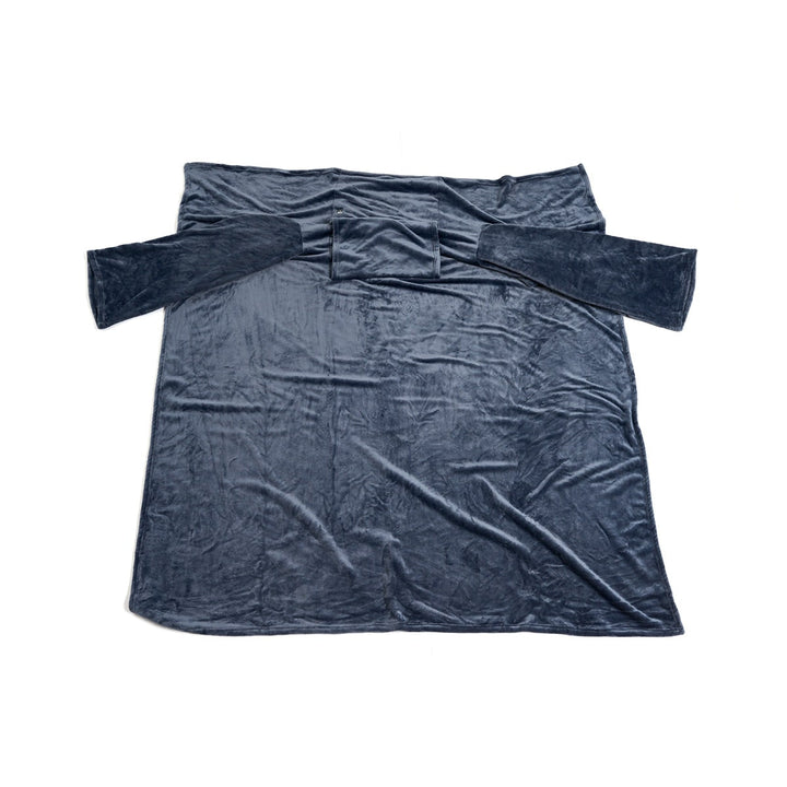 Cosycombe™ Heated Wearable Blanket with Sleeves &amp; Chest Heat Panel
