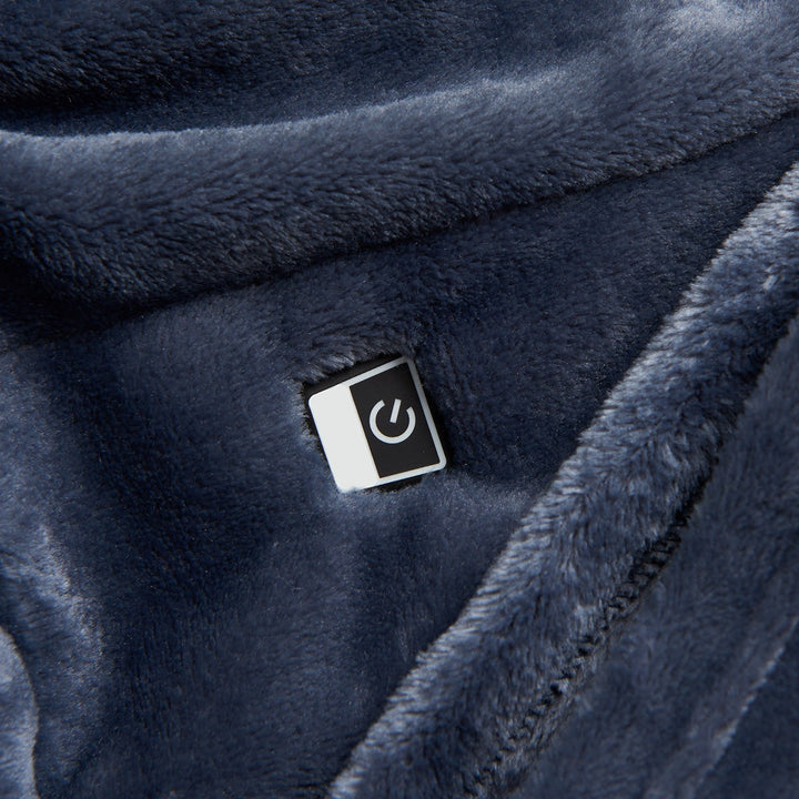 Cosycombe™ Heated Wearable Blanket with Sleeves &amp; Chest Heat Panel