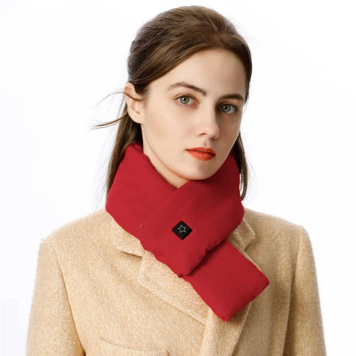 Cosycombe™ Heated Cotton Neck Warmer with Graphene Heating
