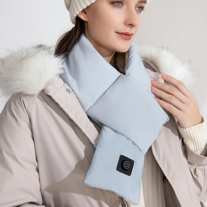 Cosycombe™ Heated Cotton Neck Warmer with Graphene Heating