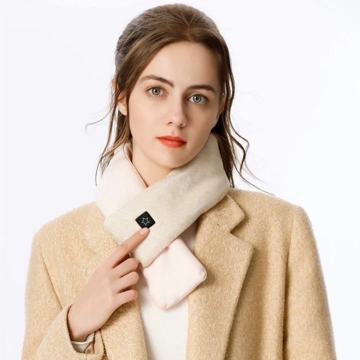 Cosycombe™ Heated Cotton Neck Warmer with Graphene Heating