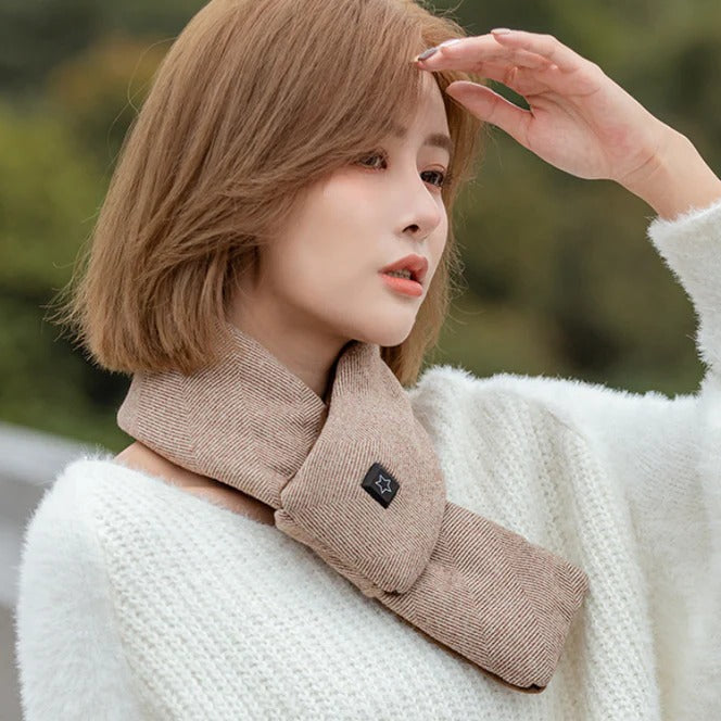 Cosycombe™ Heated Cotton Neck Warmer with Graphene Heating