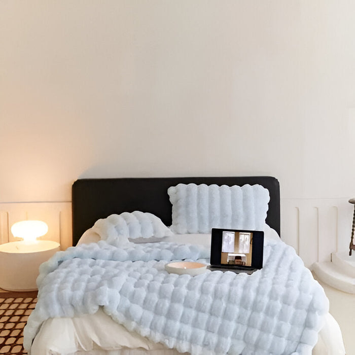 Cosycombe™ Textured Throw Blanket for Bed or Sofa, Soft and Washable