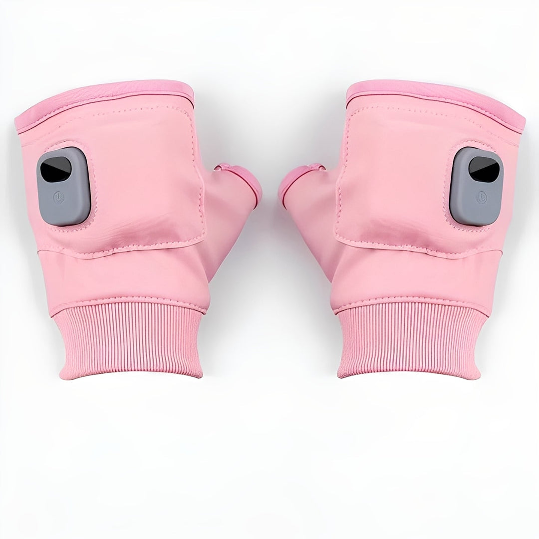 Cosycombe™ Fingerless Heated Gloves, USB-C Rechargeable, 3 Settings