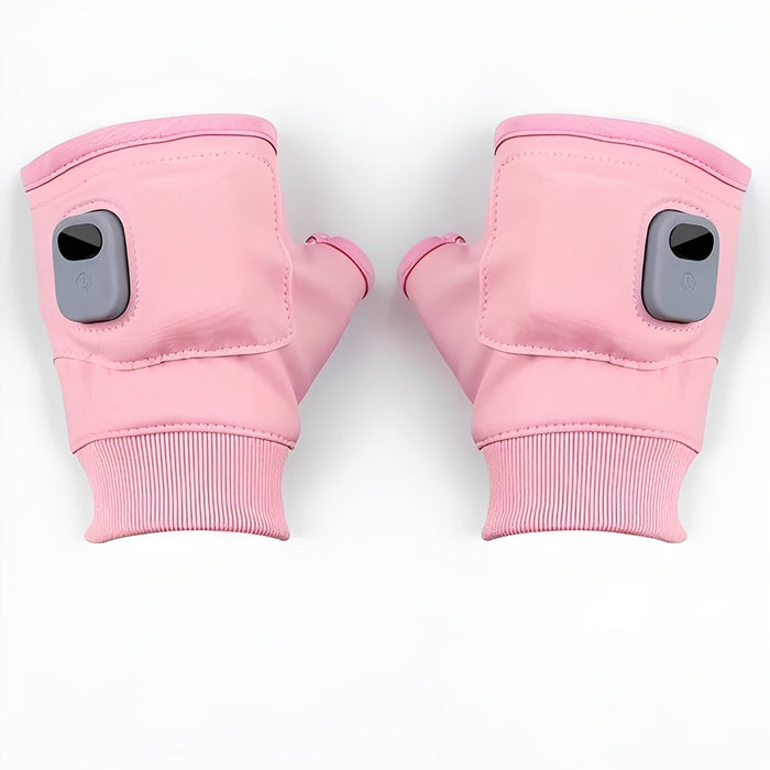 Cosycombe™ Fingerless Heated Gloves, USB-C Rechargeable, 3 Settings