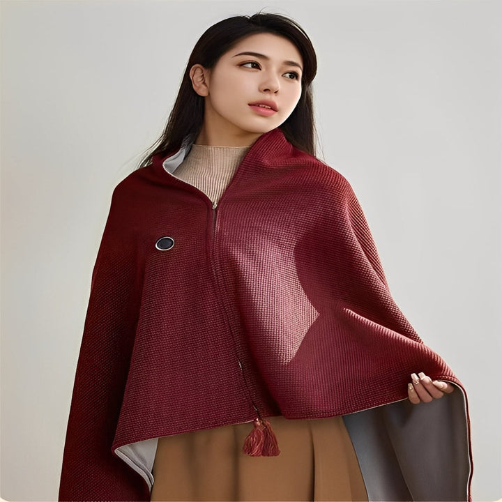 Cosycombe™ USB Heated Shawl Blanket with 3 Heat Settings