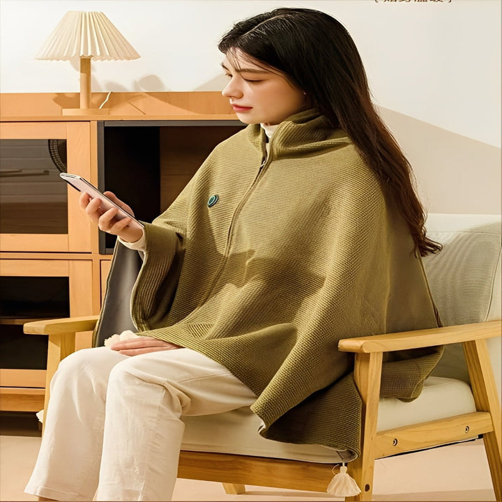 Cosycombe™ USB Heated Shawl Blanket with 3 Heat Settings