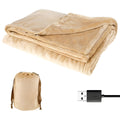 Cosycombe™ Cordless USB Heated Flannel Blanket for Two