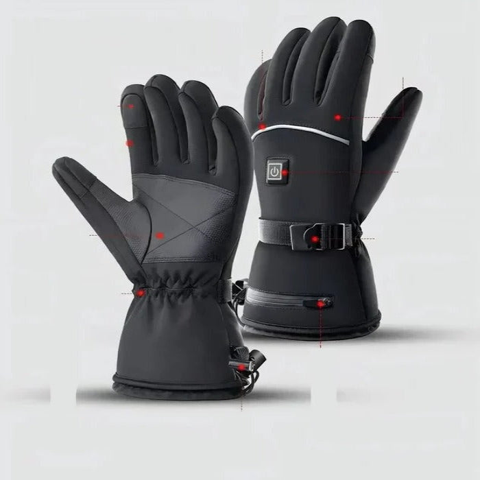 Cosycombe™ Heated Motorcycle Gloves with Touchscreen Tips