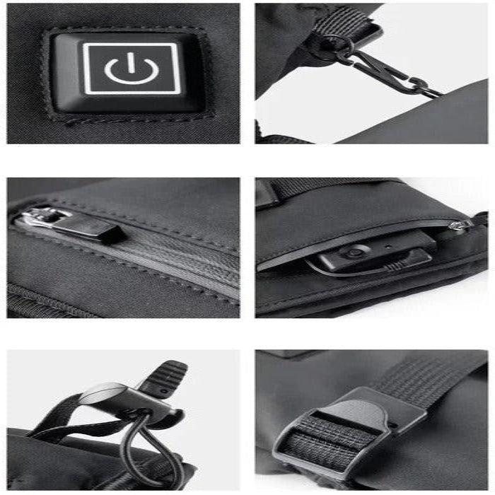 Cosycombe™ Heated Motorcycle Gloves with Touchscreen Tips