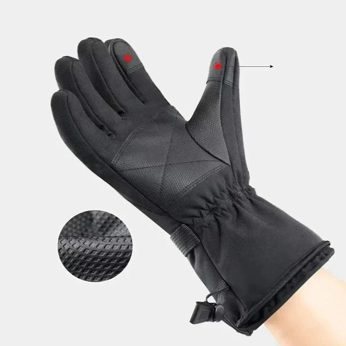 Cosycombe™ Heated Motorcycle Gloves with Touchscreen Tips