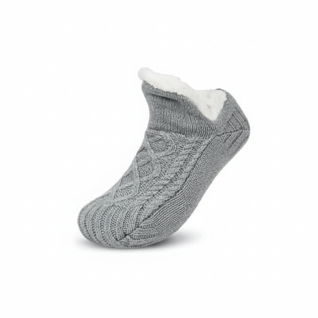 Cosycombe™ Fleece-Lined Thermal Socks with Non-Slip Silicone Grips