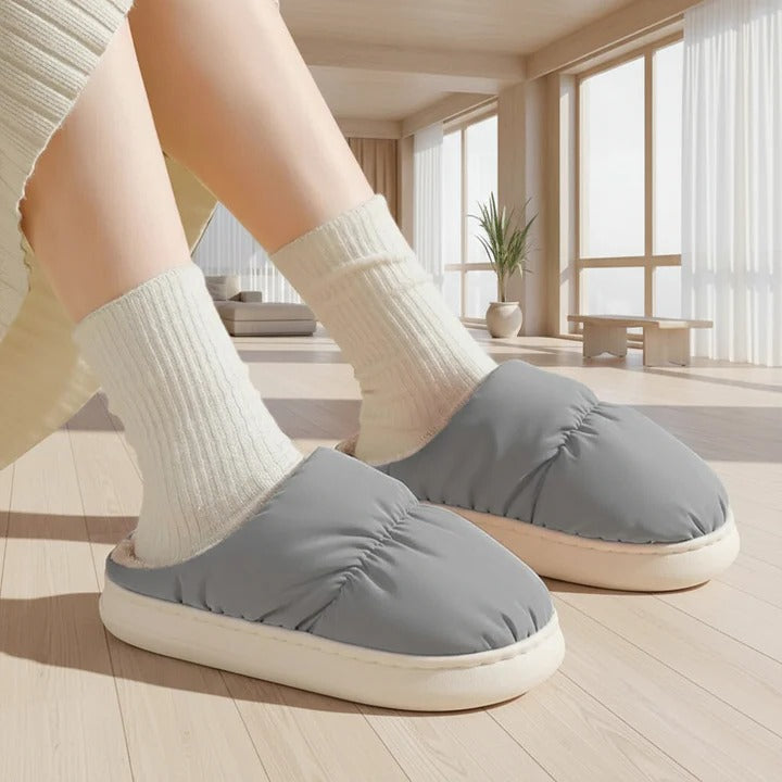 Cosycombe™ USB Heated Slippers with Non-Slip Sole, Plush Lined