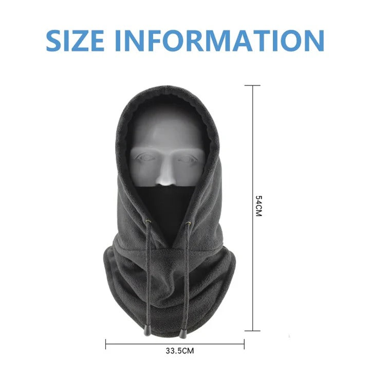 Cosycombe™ Polar Fleece Balaclava and Ski Hood with Adjustable Fit