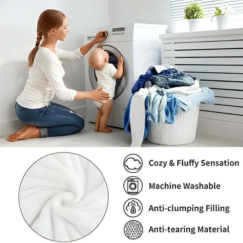 Cosycombe™ Soft Plush All-Season Blanket with Minimal Elegant Design
