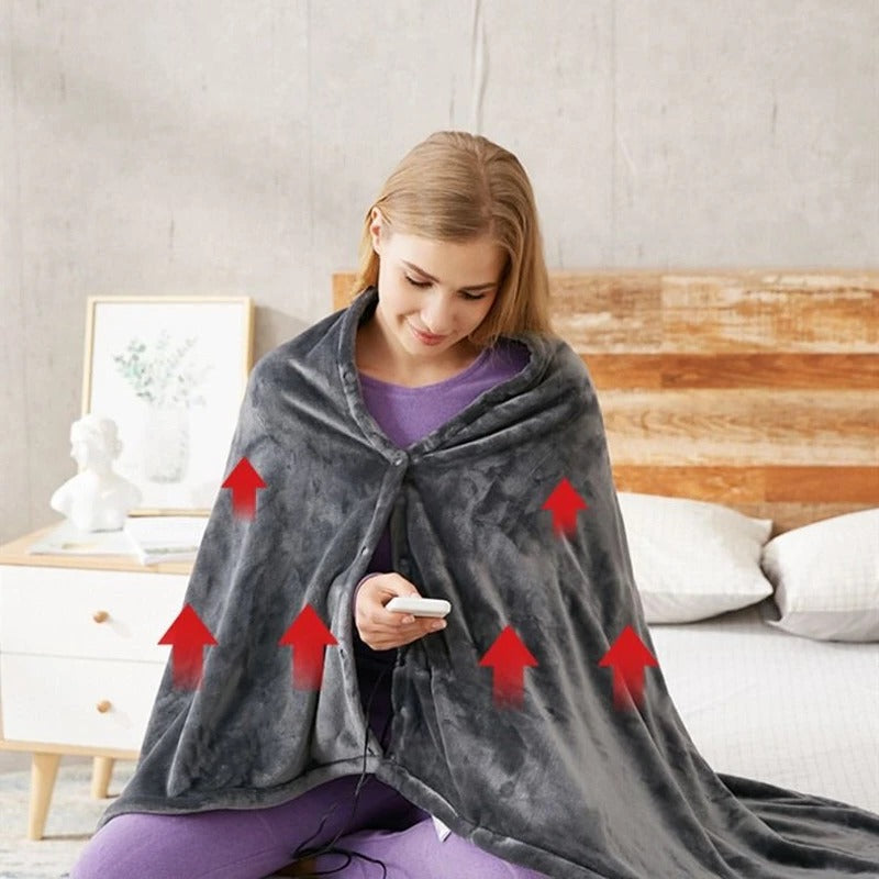 Cosycombe™ USB Heated Blanket with 3 Heat Settings