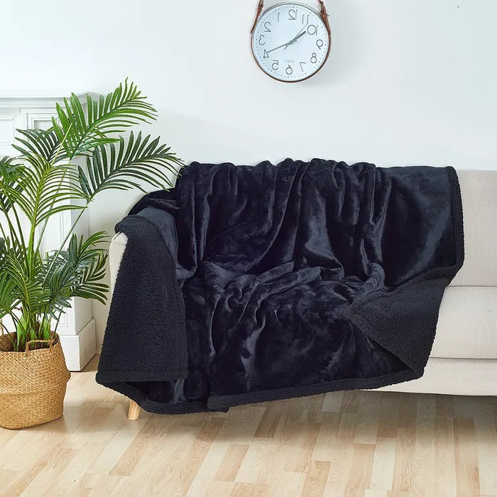 Cosycombe™ Reversible Waterproof Warm Blanket for Sofa and Bed