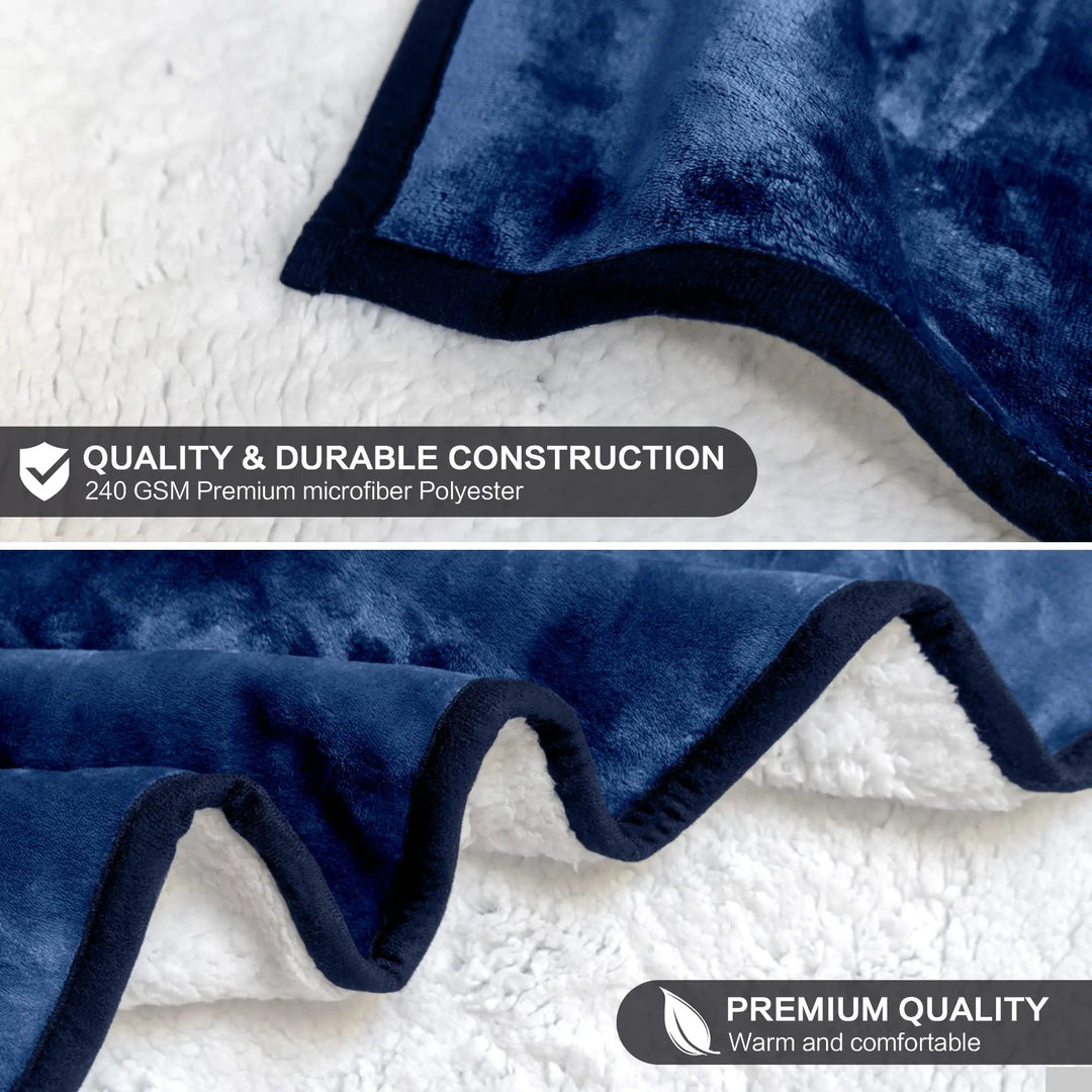 Cosycombe™ Penguin Wearable Blanket with Oversized Hood and Buttons