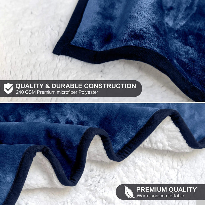 Cosycombe™ Penguin Wearable Blanket with Oversized Hood and Buttons