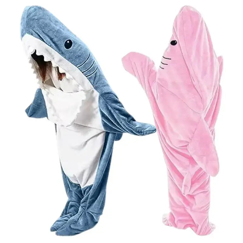 Cosycombe™ Shark Hoodie Blanket You Can Wear Around the House