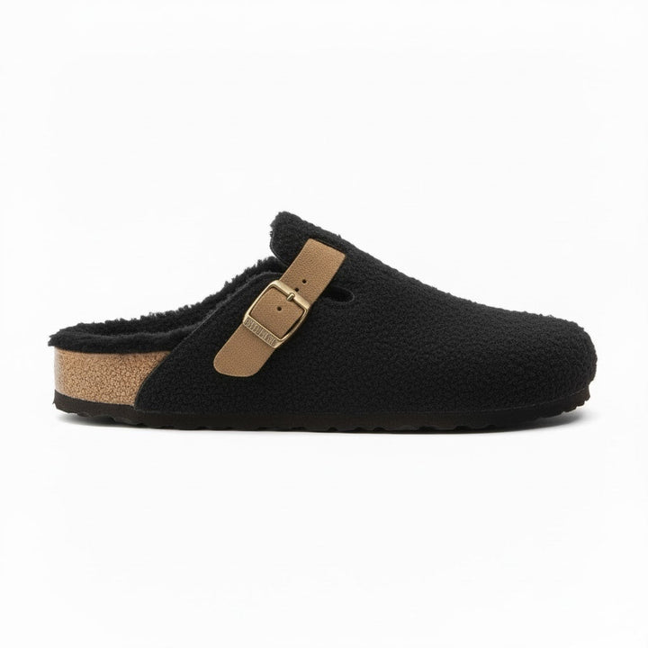 Cosycombe™ Natural Sheep Wool Slippers with Non-Slip Rubber Sole