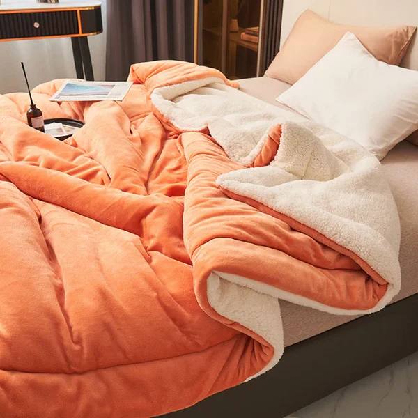 Cosycombe™ Plush Fleece Throw Blanket – Velvety Soft in 10 Colours
