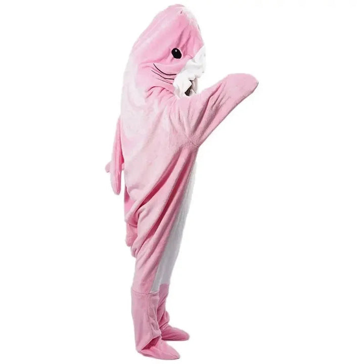 Cosycombe™ Shark Hoodie Blanket in Soft Flannel – Fun and Cosy