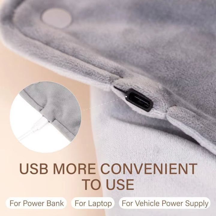 Cosycombe™ Machine Washable Microplush USB Heating Pad