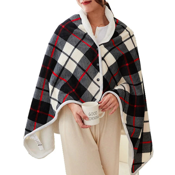 Cosycombe™ USB Heated Shawl with Timer and 3 Heat Settings