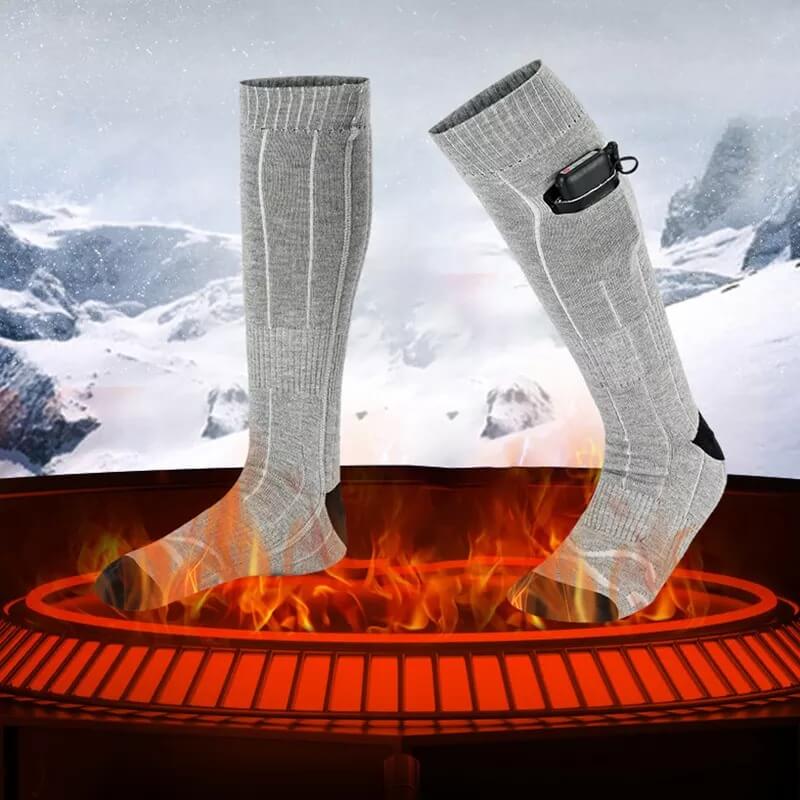 Cosycombe™ Rechargeable Heated Socks with 8-Hour Warmth and 3 Settings