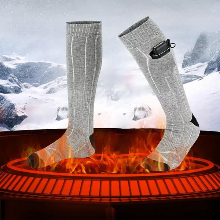 Cosycombe™ Rechargeable Heated Socks with 8-Hour Warmth and 3 Settings
