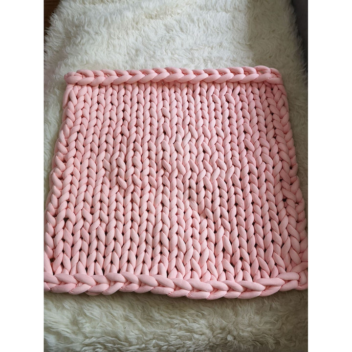 Cosycombe™ Hand-Woven Chunky Knit Throw with Weighted Feel