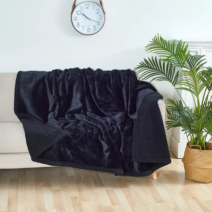 Cosycombe™ Waterproof Plush Blanket and Reversible Furniture Protector