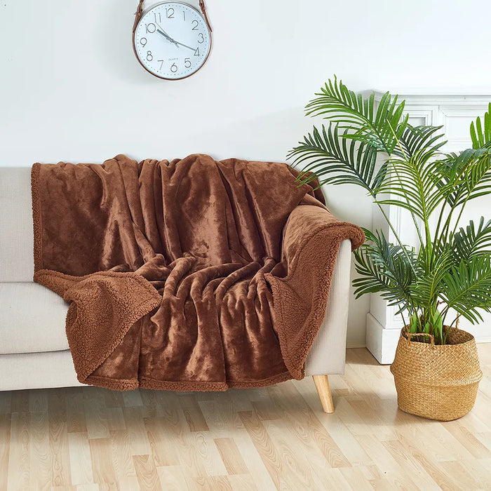 Cosycombe™ Waterproof Plush Blanket and Reversible Furniture Protector
