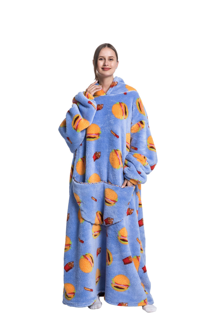 Cosycombe™ Fleece Hoodie Blanket with Hood in Fun Animal Designs