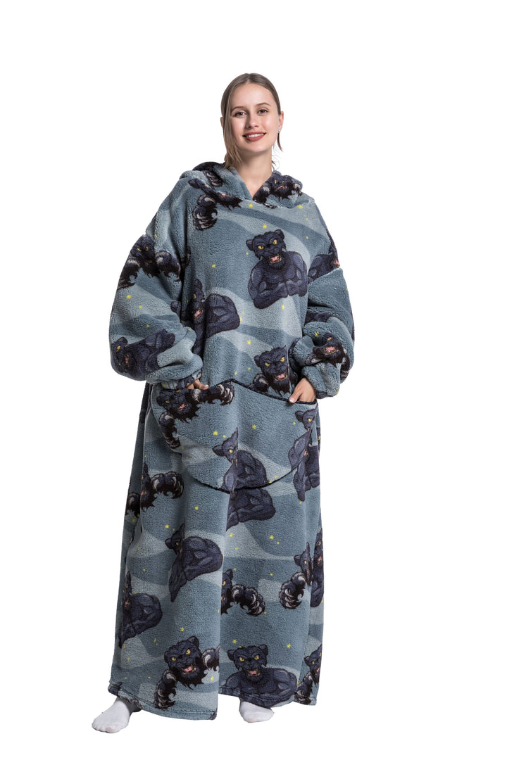 Cosycombe™ Fleece Hoodie Blanket with Hood in Fun Animal Designs