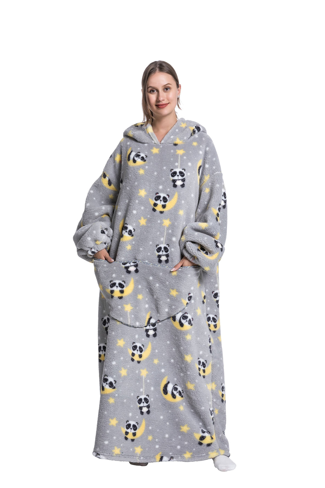 Cosycombe™ Fleece Hoodie Blanket with Hood in Fun Animal Designs