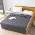 Cosycombe™ Quilted Cotton Weighted Blanket with Glass Bead Fill
