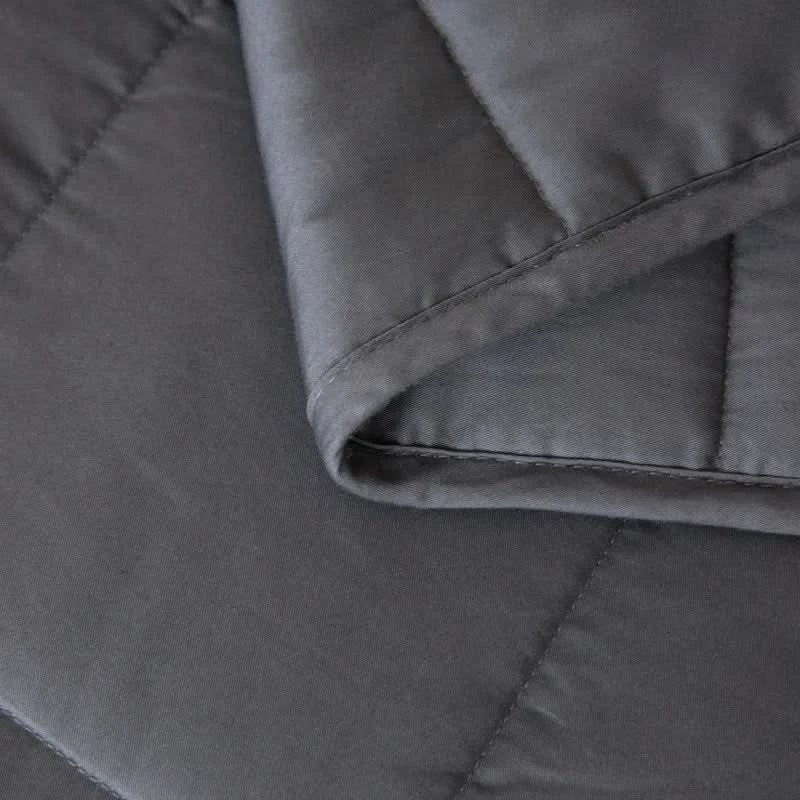 Cosycombe™ Quilted Cotton Weighted Blanket with Glass Bead Fill