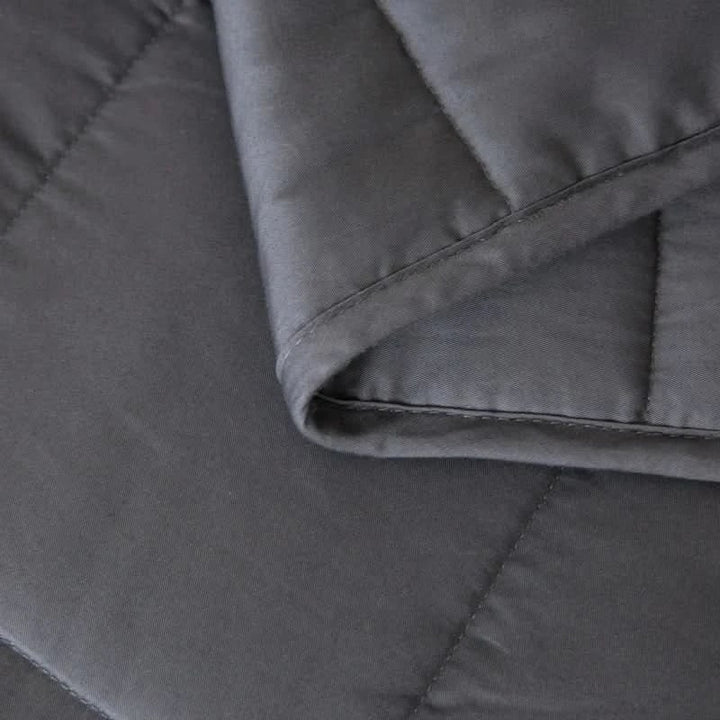 Cosycombe™ Quilted Cotton Weighted Blanket with Glass Bead Fill