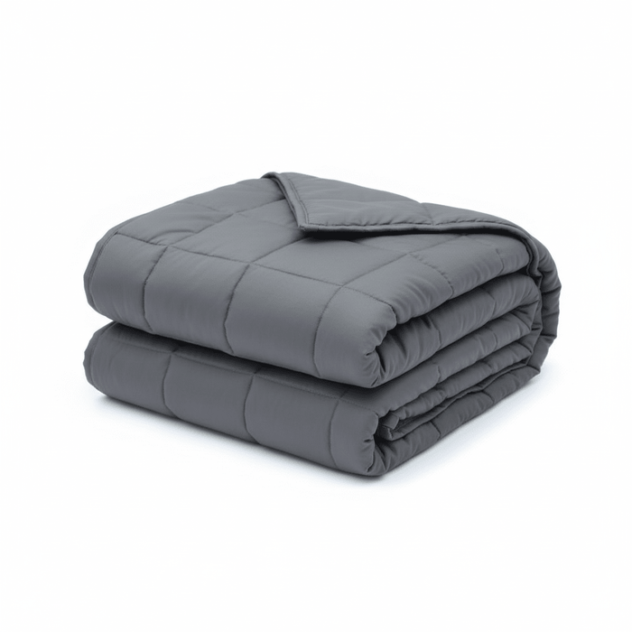 Cosycombe™ Quilted Cotton Weighted Blanket with Glass Bead Fill