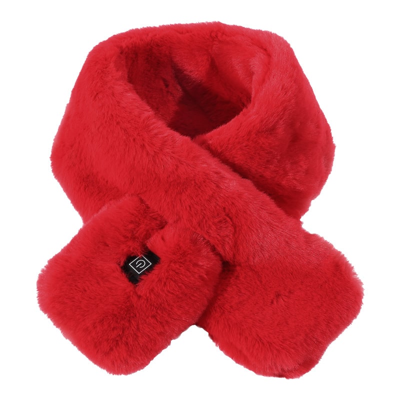 Cosycombe™ Heated Faux Fur Neck Scarf with 3 Heat Settings